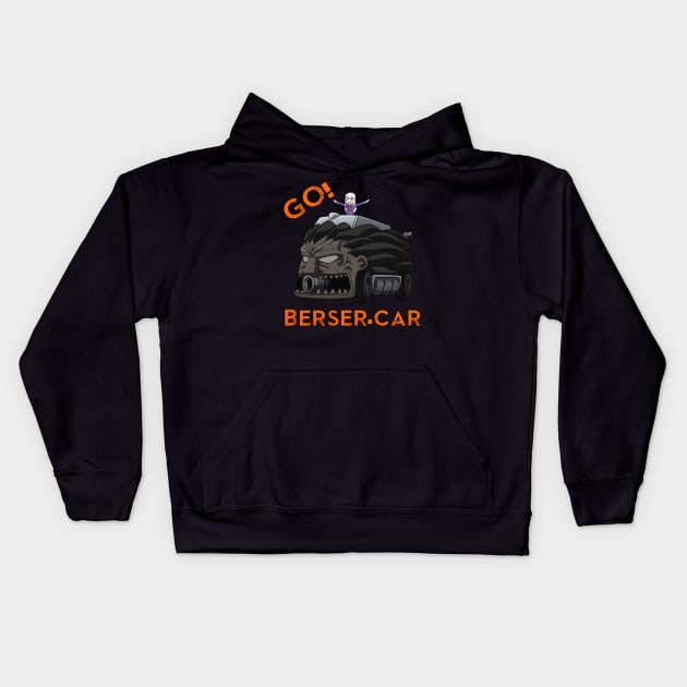 Berser-car Kids Hoodie by xEmiya